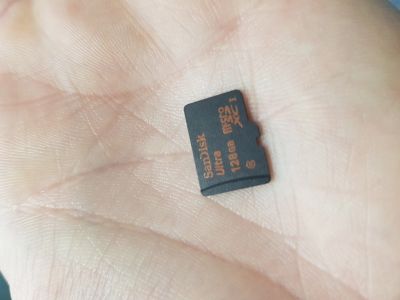 Лот: 13209884. Фото: 1. Sandisk microSd 128gb 10 class... Карты памяти