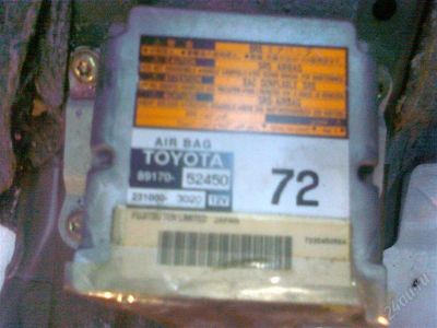 Лот: 2490750. Фото: 1. toyota vitz scp1# блок air bag. Другое (автозапчасти)