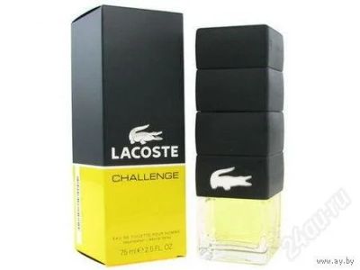 Лот: 1174983. Фото: 1. Lacoste Challenge Туалетная вода... Мужская парфюмерия
