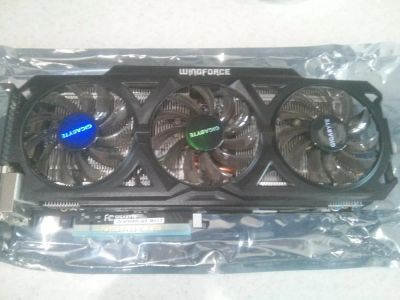 Лот: 8054966. Фото: 1. Видеокарта Gigabyte GeForce GTX... Видеокарты