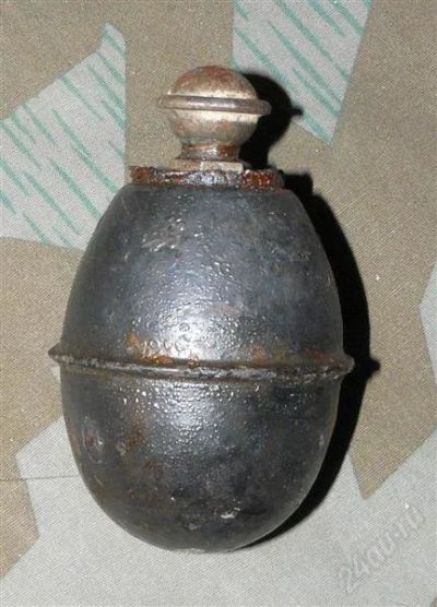 Лот: 2101633. Фото: 1. немецкая граната м39 (яйцо). Оружие
