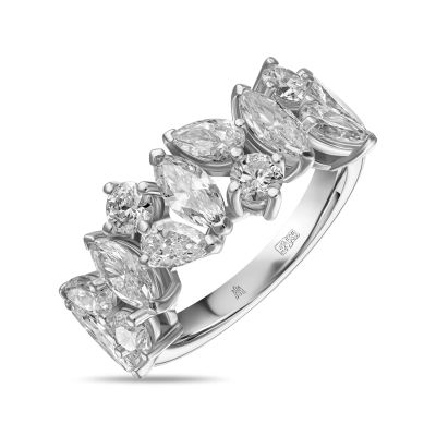 Лот: 24645572. Фото: 1. Кольцо с бриллиантом. Кольца, перстни