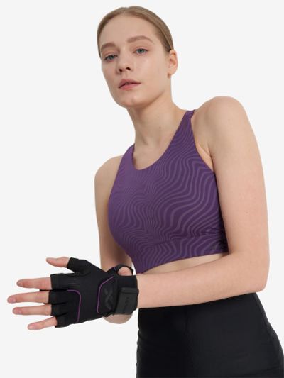 Лот: 22701800. Фото: 1. Топ бра спортивный Athlex, Фиолетовый. Другое (спортивная одежда)