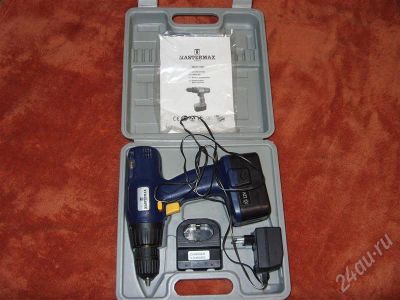 Лот: 666914. Фото: 1. Шуруповерт 12V, 10мм в кейсе с... Электроинструмент