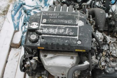 Лот: 4666062. Фото: 1. Двигатель Mitsubishi Lancer 4G93-T. Двигатель и элементы двигателя