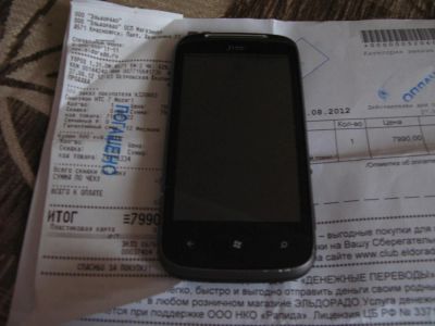 Лот: 3233185. Фото: 1. HTC 7 Mozart ОБМЕН!!!. Смартфоны