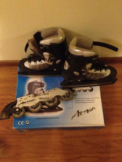 Лот: 3387026. Фото: 1. коньки хоккейные и ролики. Другое (обувь)