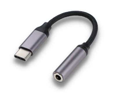 Лот: 20036367. Фото: 1. Переходник USB Type-C (M) - Jack3... Шлейфы, кабели, переходники