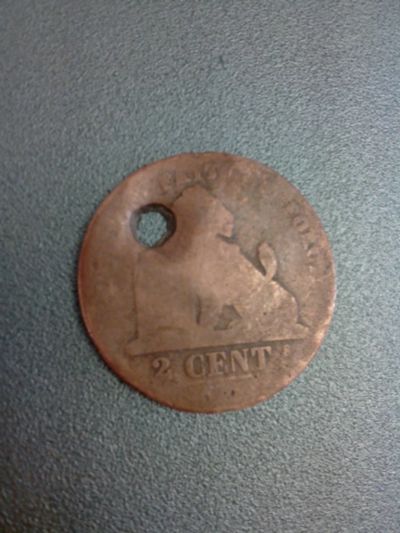 Лот: 7904269. Фото: 1. 2 цента 1835 год Бельгия. Европа