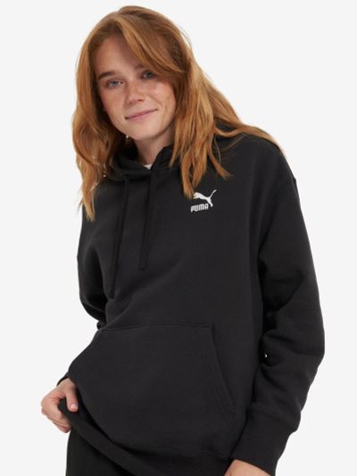 Лот: 23291301. Фото: 1. Худи женское PUMA, Черный. Другое (спортивная одежда)