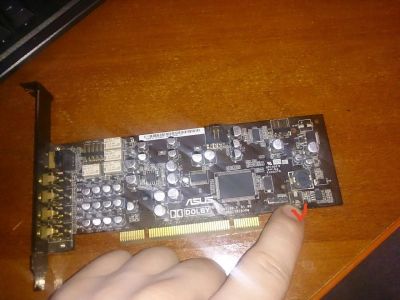Лот: 13035688. Фото: 1. звуковая карта ASUS Xonar. Звуковые карты