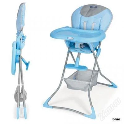Лот: 2139832. Фото: 1. Стульчик для кормления GRACO Tea-time. Стульчики для кормления