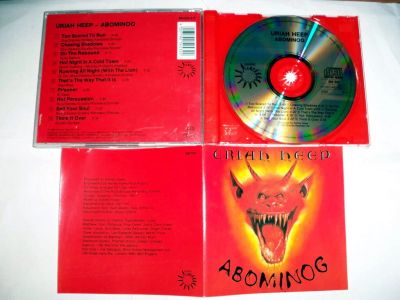 Лот: 10619705. Фото: 1. Uriah Heep – Abominog CD Bronze... Аудиозаписи