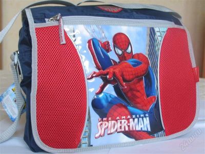 Лот: 1114253. Фото: 1. Сумка школьная "Spiderman". Другое (учёба (школа, вуз))