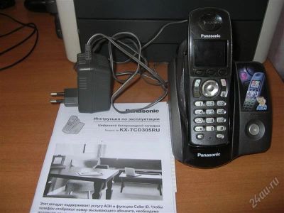 Лот: 2633037. Фото: 1. Panasonic KX-TCD305RU. DECT и радиотелефоны