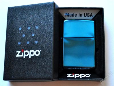 Лот: 1581903. Фото: 1. Zippo Sapphire [original/U.S.A... Сувенирные мелочи
