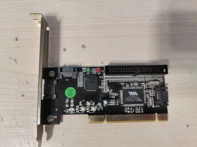Лот: 25717405. Фото: 1. PCI SATA IDE контроллер. Платы расширения, контроллеры, доп. порты