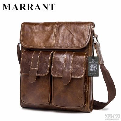Лот: 9395653. Фото: 1. Мужская Сумка Телячья Кожа Marrant. Сумки