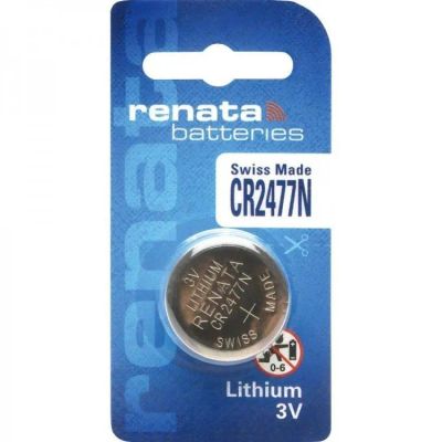 Лот: 22146096. Фото: 1. Элем.пит.RENATA CR 2477N 3V (BL-1... Батарейки, аккумуляторы, элементы питания