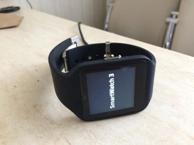 Лот: 7785298. Фото: 1. Часы sony SmartWatch 3. Другое (смартфоны, связь, навигация)