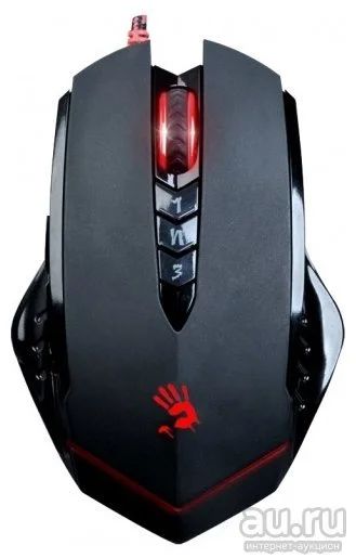 Лот: 9269681. Фото: 1. Мышь проводная A4Tech Bloody R8... Клавиатуры и мыши