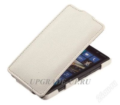 Лот: 2758955. Фото: 1. Чехол Книжка Nokia 820 Белая. Чехлы, бамперы