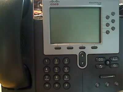 Лот: 22391717. Фото: 1. Телефонный аппарат Cisco 7961GE. SIP, Видео-телефоны