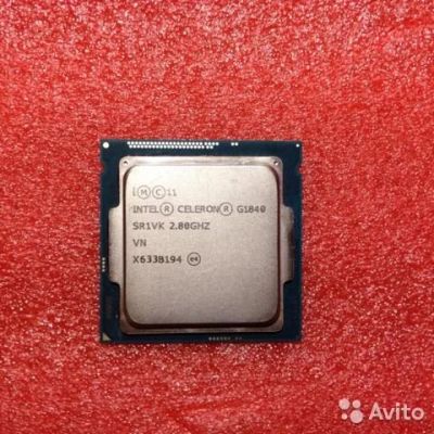 Лот: 17418121. Фото: 1. Процессор Intel Celeron G1840... Процессоры