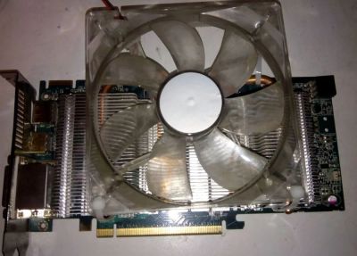 Лот: 4605486. Фото: 1. Видеокарта Radeon 6790 c модифицированным... Видеокарты