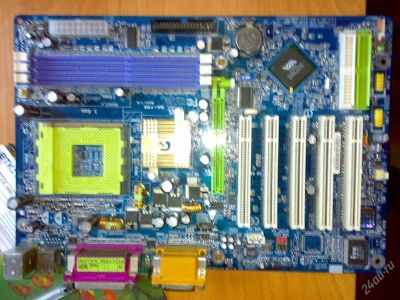 Лот: 80490. Фото: 1. Материнская плата Gigabyte GA-7VA... Материнские платы