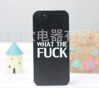 Лот: 5435787. Фото: 1. Пластиковый чехол fuck для iPhone... Чехлы, бамперы