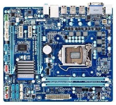 Лот: 1448983. Фото: 1. Gigabyte GA-H67M-D2-B3. Материнские платы