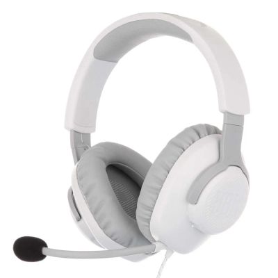 Лот: 21578715. Фото: 1. Гарнитура JBL QUANTUM 100, белый. Наушники, гарнитуры