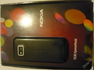 Лот: 720174. Фото: 1. nokia 5530. черный + подарок!. Смартфоны