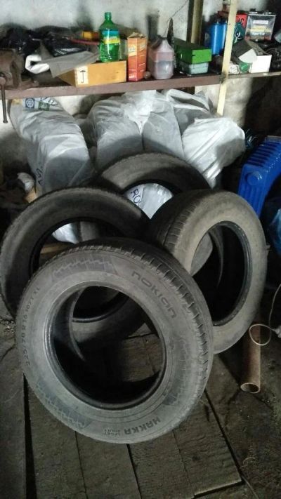 Лот: 11395431. Фото: 1. Шины Nokian Hakka 225/70 r16. Шины