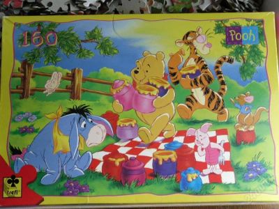 Лот: 1159609. Фото: 1. пазлы Pooh 180 деталей. Пазлы