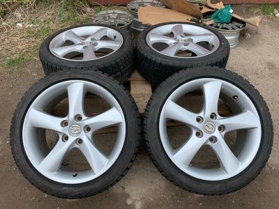 Лот: 15990912. Фото: 1. Оригиналы Mazda R17 б/п Япония. Диски