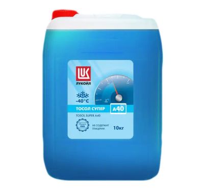 Лот: 21095060. Фото: 1. Тосол Лукойл Супер А-40 Blue 10кг. Масла, жидкости
