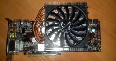 Лот: 8223353. Фото: 1. Radeon HD6950 PowerColor 2Gb. Видеокарты