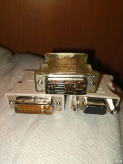 Лот: 16954296. Фото: 1. Переходник c DVI на VGA. Шнуры, кабели, разъёмы
