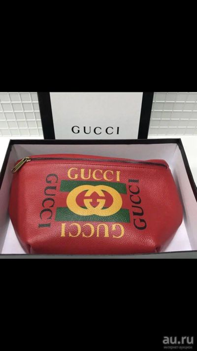 Лот: 13059175. Фото: 1. Сумка на пояс gucci. Сумки