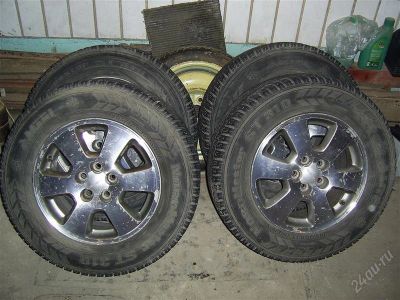 Лот: 2338942. Фото: 1. Литые диски с резиной r15 5х100... Шины