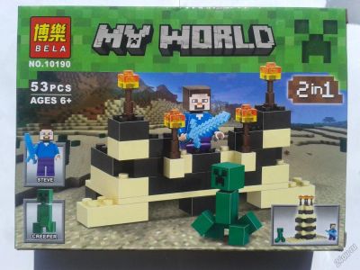 Лот: 5589666. Фото: 1. майнкрафт minecraft набор конструктор... Конструкторы