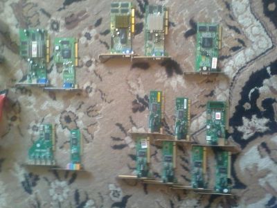 Лот: 4560265. Фото: 1. Платы одним лотом AGP & PCI. Платы расширения, контроллеры, доп. порты