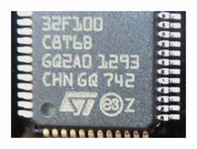 Лот: 19561408. Фото: 1. STM32F100C8T6B 32F100C8T6B. Микроконтроллеры