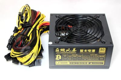 Лот: 18366222. Фото: 1. Блок питания ATX 1800W | Для майнинга... Корпуса, блоки питания