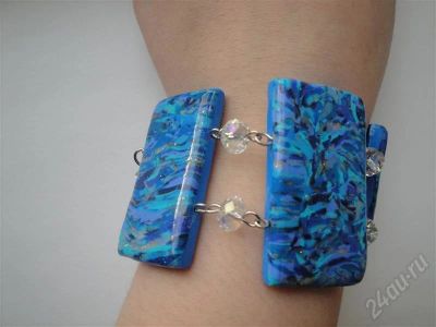 Лот: 574344. Фото: 1. Изделия из полимерной глины,браслет... Браслеты