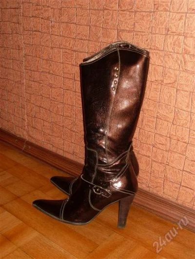 Лот: 820332. Фото: 1. сапоги лаковые. Сапоги