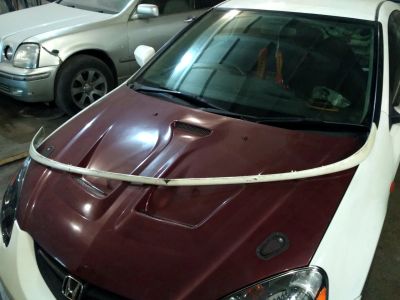 Лот: 12773763. Фото: 1. Губа переднего бампера Honda Intgra... Кузов