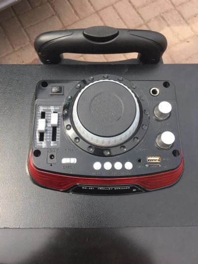 Лот: 15989054. Фото: 1. Портативная колонка trolley speaker. Портативные, беспроводные колонки